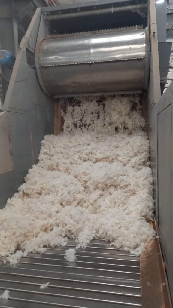 Eco wool weed mat NZ laid on Canterbury land, made from 100% New Zealand sheep wool by Ywool